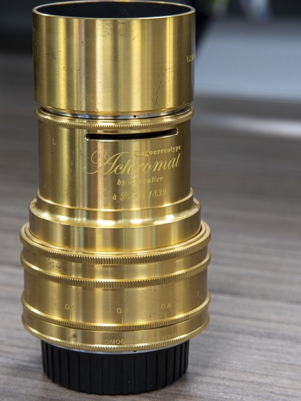 Lomography's Daguerreotype Achromat 2.9/64 Art Lens Chromat Brass Camera Lens